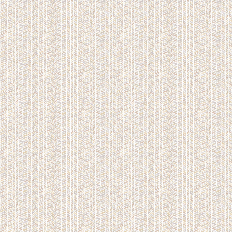 media image for Stained Glass Stripe Taupe/Beige Wallpaper from the Small Prints Collection by Galerie Wallcoverings 20