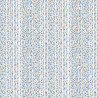 product image of Stained Glass Stripe Teal/Tan Wallpaper from the Small Prints Collection by Galerie Wallcoverings 566