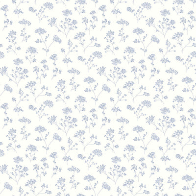 product image of Flowers Black/White Wallpaper from the Miniatures 2 Collection by Galerie Wallcoverings 567