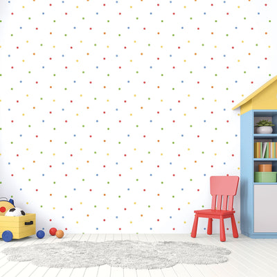 product image for Dots Primary Wallpaper from the Tiny Tots 2 Collection by Galerie Wallcoverings 47