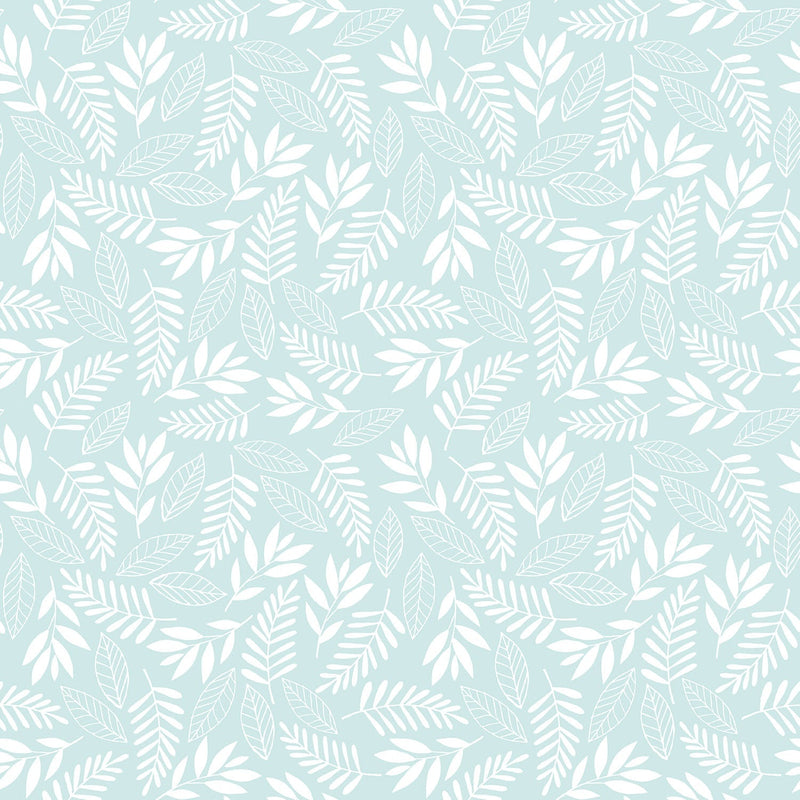 media image for sample koala leaf turquoise wallpaper from the tiny tots 2 collection by galerie wallcoverings 1 296