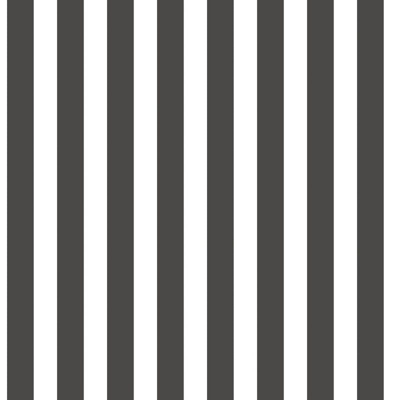 media image for Regency Stripe Black Wallpaper from the Tiny Tots 2 Collection by Galerie Wallcoverings 219