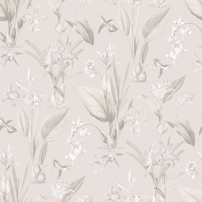 product image of sample cottage botanical beige wallpaper from the secret garden collection by galerie wallcoverings 1 547