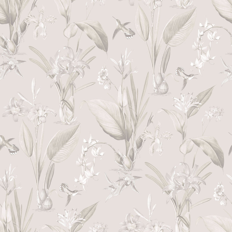 media image for sample cottage botanical beige wallpaper from the secret garden collection by galerie wallcoverings 1 26
