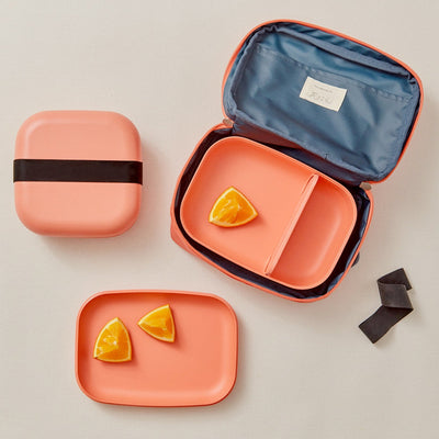 product image for Go Rectangular Bamboo Bento Lunch Box in Various Colors design by EKOBO 67