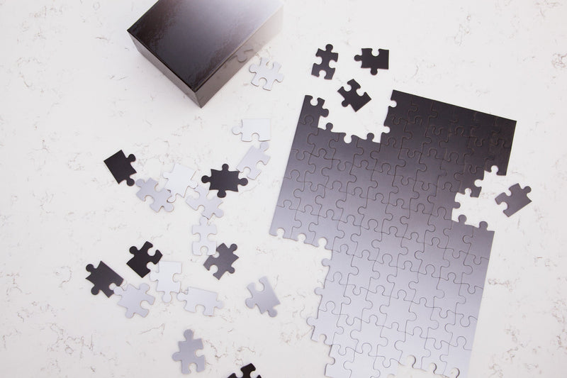 media image for Gradient Puzzle Small Black & White design by Areaware 27