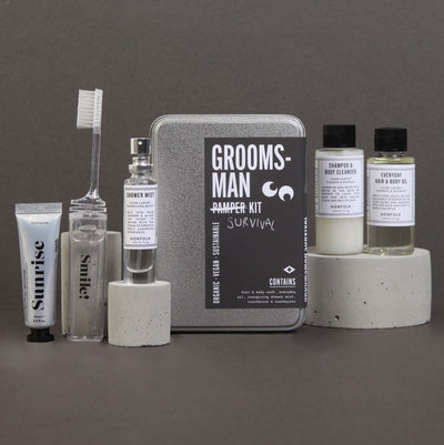 product image for groomsman survival kit design by mens society 3 23