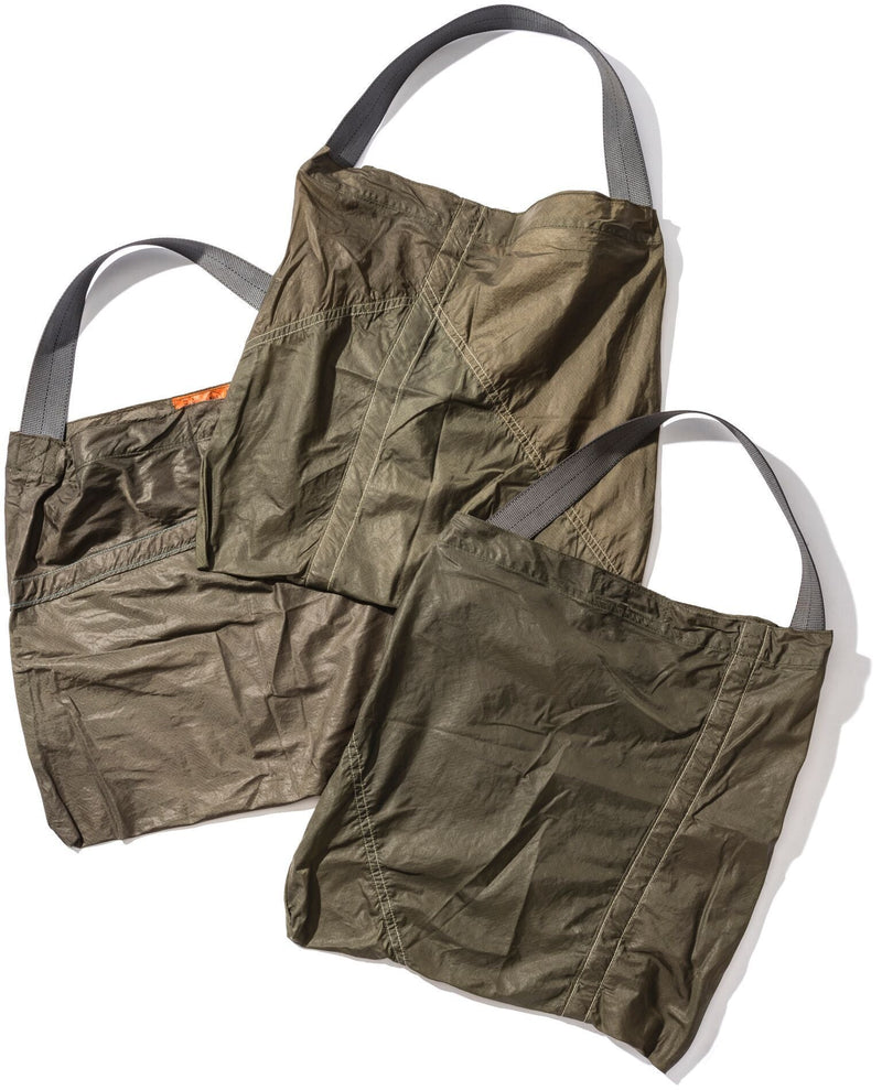 media image for vintage parachute light bag olive design by puebco 12 265
