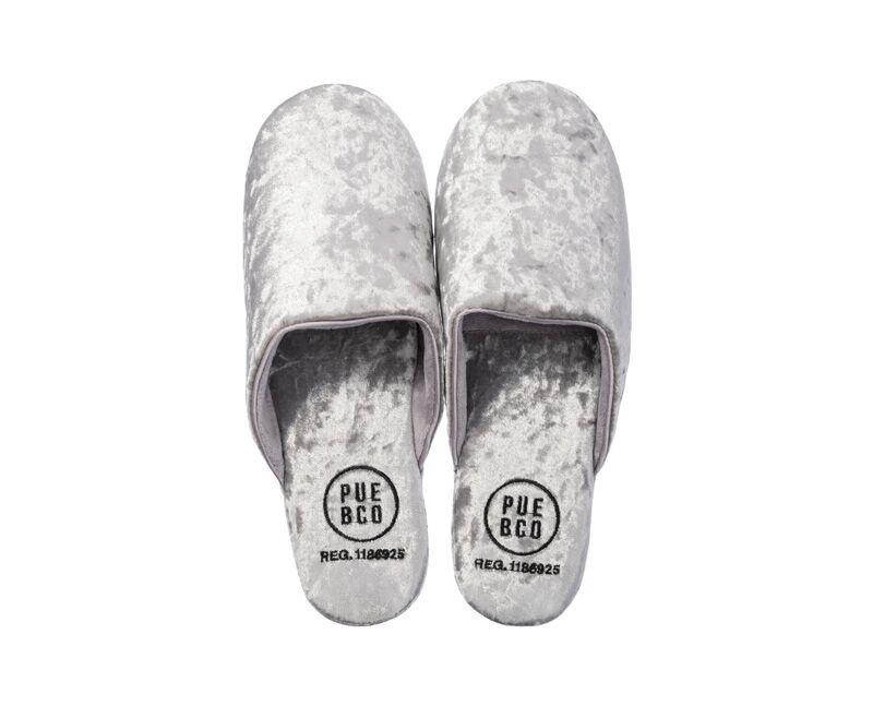 media image for velvet slipper large silver design by puebco 7 267