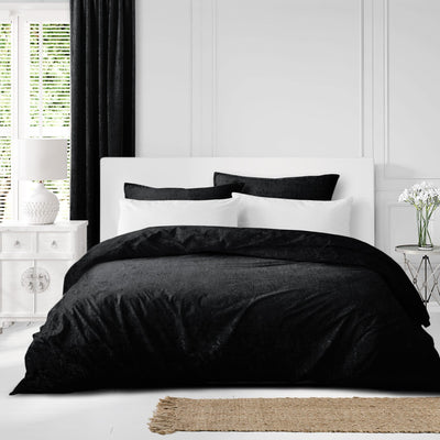 product image for Juno Velvet Black Bedding 4 31