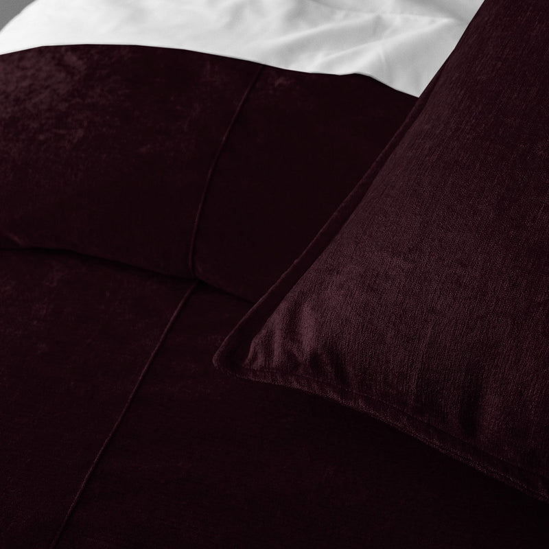 media image for Juno Velvet Bordeaux Bedding 2 268