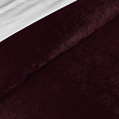 product image for Juno Velvet Bordeaux Bedding 1 28