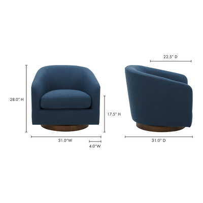 product image for oscy swivel chair by Moe's Home Collection mhc kq 1015 26 21 3