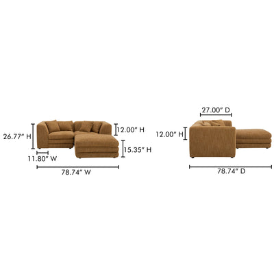 product image for Lowtide Nook Modular Sectional Moes Home Collection Mhc Kq 1038 09 11 18