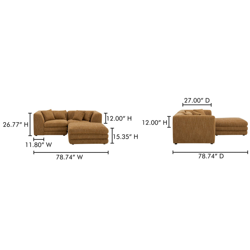 media image for Lowtide Nook Modular Sectional Moes Home Collection Mhc Kq 1038 09 11 23