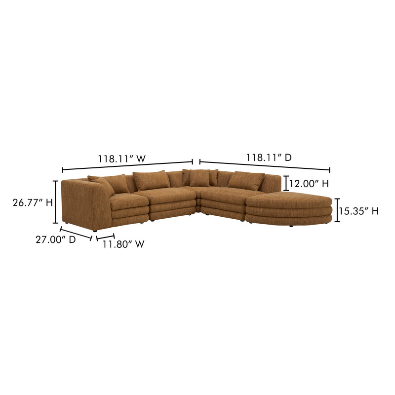 media image for Lowtide Alcove Modular Sectional Moes Home Collection Mhc Kq 1042 09 7 282