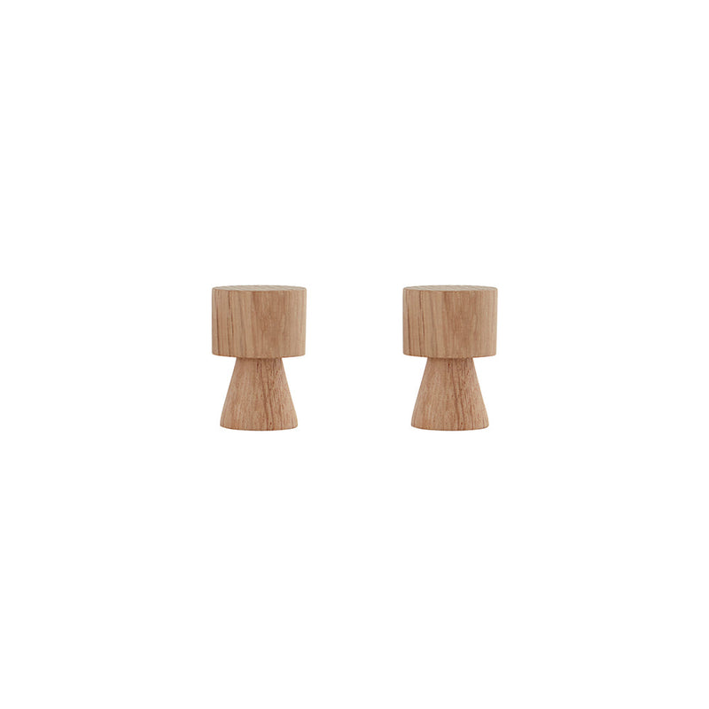 media image for pin hook knob 2 pcs pack nature by oyoy 1 244