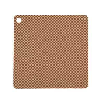 product image of placemat checker pack of 2 camel 1 531