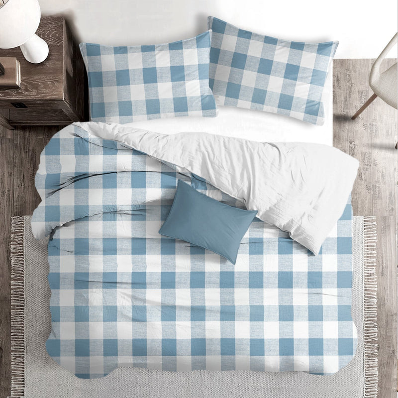 media image for Lumberjack Check Cashmere/White Bedding 3 255