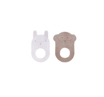 product image of ninka nelson baby teether pack of 2 choko lavender by oyoy m107169 1 548