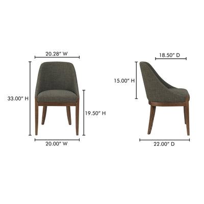 product image for Edward Dining Chair Heather Moes Home Collection Mhc Me 1071 34 12 80
