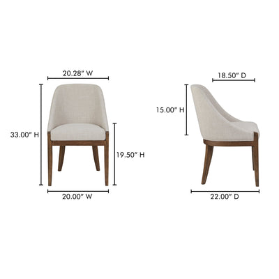product image for Edward Dining Chair Heather Moes Home Collection Mhc Me 1071 34 11 53