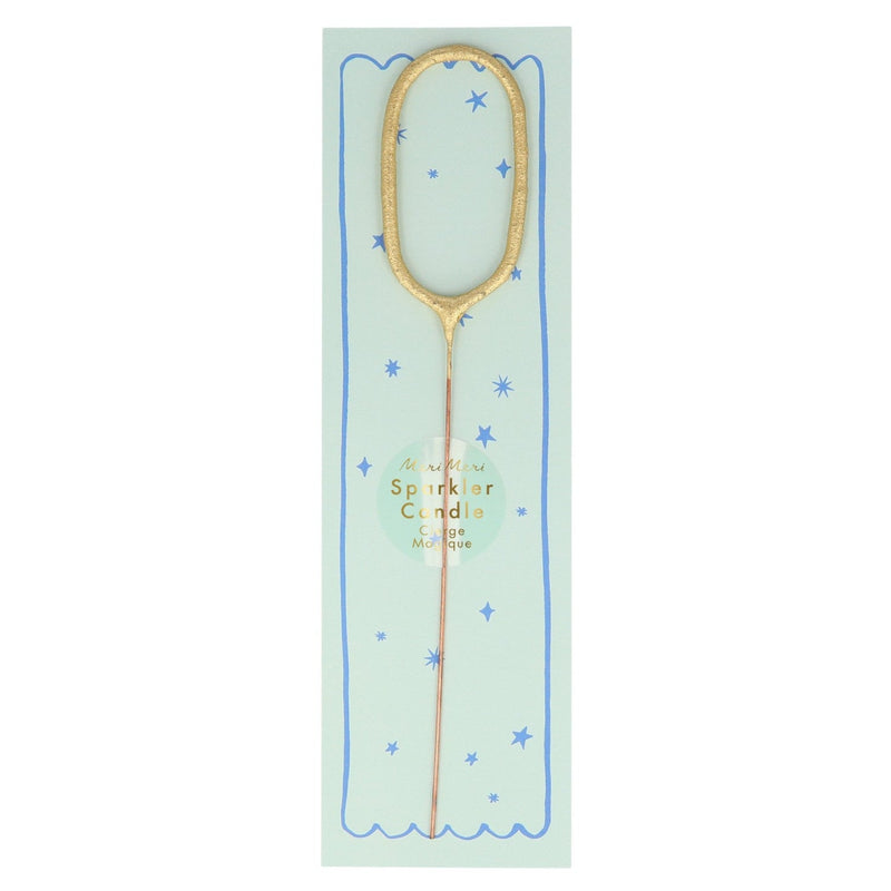 media image for gold sparkler number candle by meri meri mm 156070 1 282