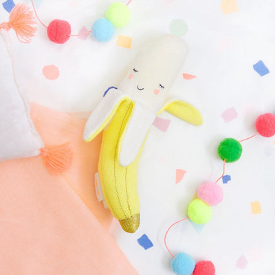 product image for banana baby rattle by meri meri mm 174700 3 97