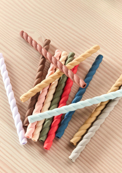 product image for mellow silicone straw set cherry red vanilla 3 36