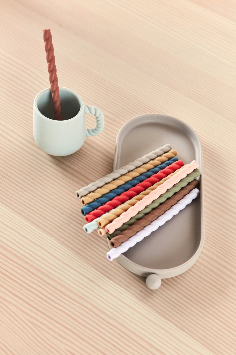 media image for mellow silicone straw set cherry red vanilla 2 246