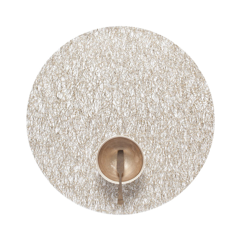 media image for Metallic Lace Placemat Chilewich Chw 100449 002 1 275