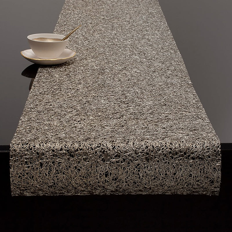 media image for Metallic Lace Table Runner Chilewich Chw 100149 002 1 24