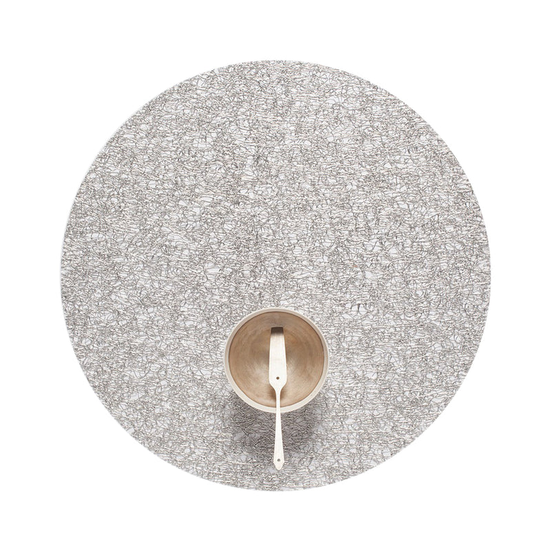 media image for Metallic Lace Placemat Chilewich Chw 100449 002 2 242