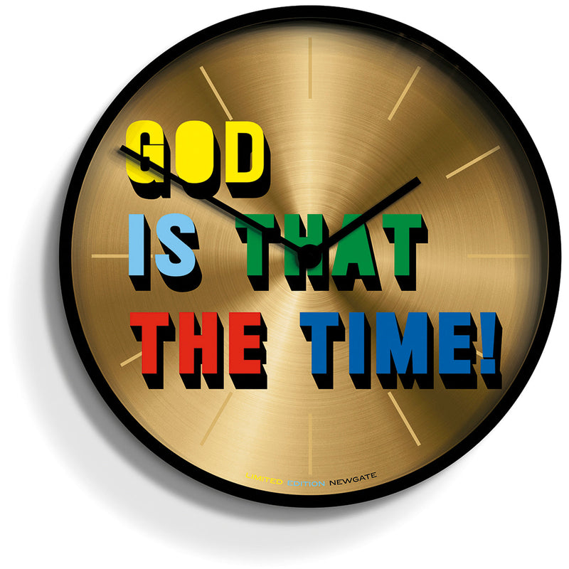 media image for limited edition god is that the time design by newgate 1 275