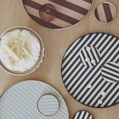 product image for oka coasters anthracite design by oyoy 3 12