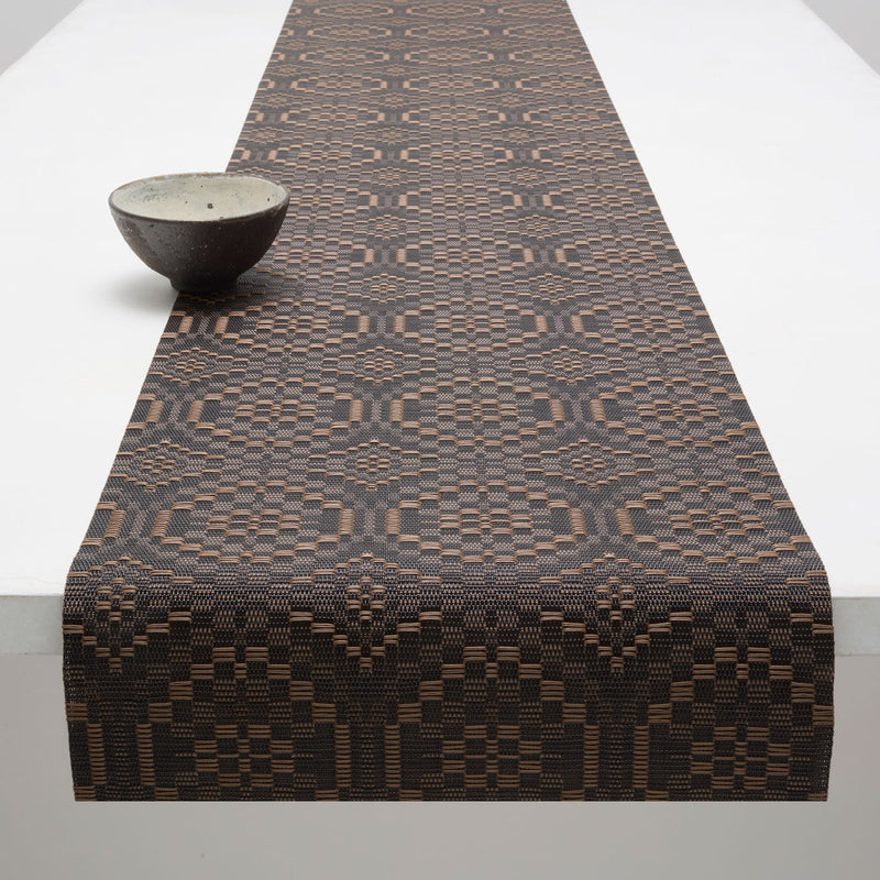 media image for Overshot Table Runner Chilewich Chw 100886 003 5 271