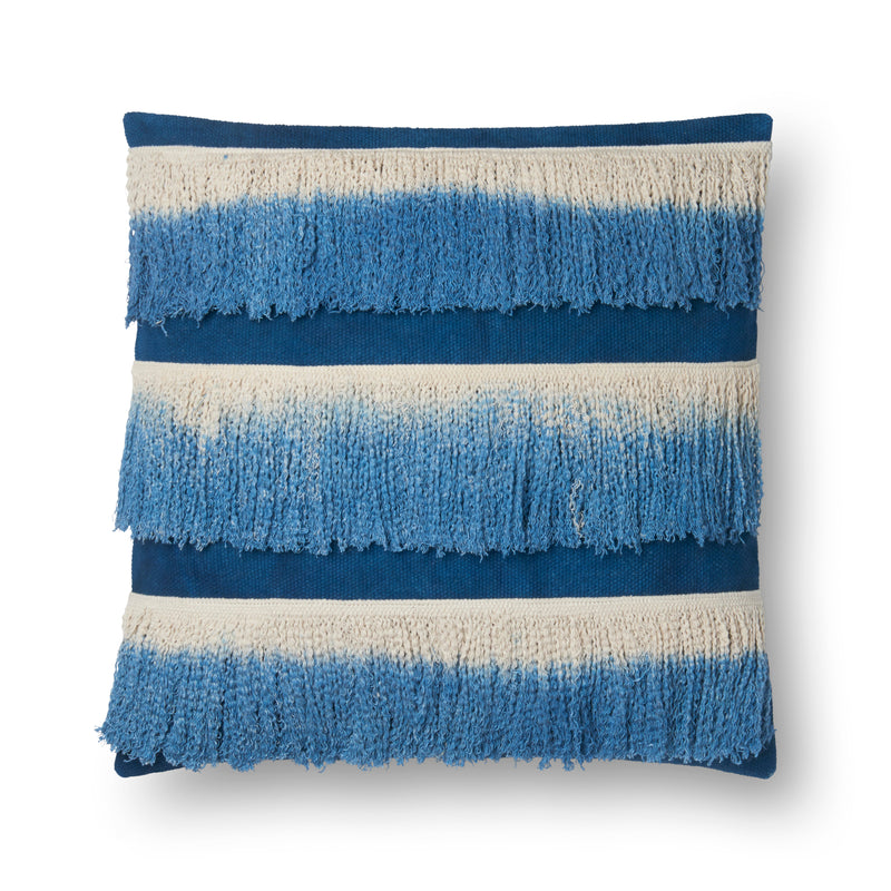 media image for Blue & Ivory Pillow by Loloi 251