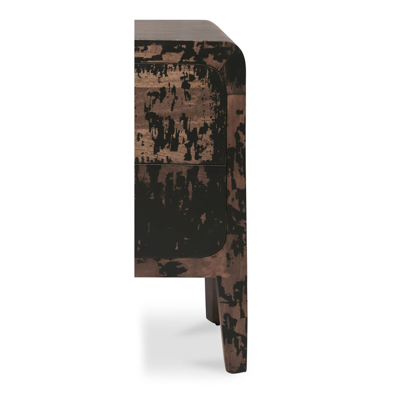 media image for Iris Nightstand Distressed Moes Home Collection Mhc Pp 1022 02 7 276