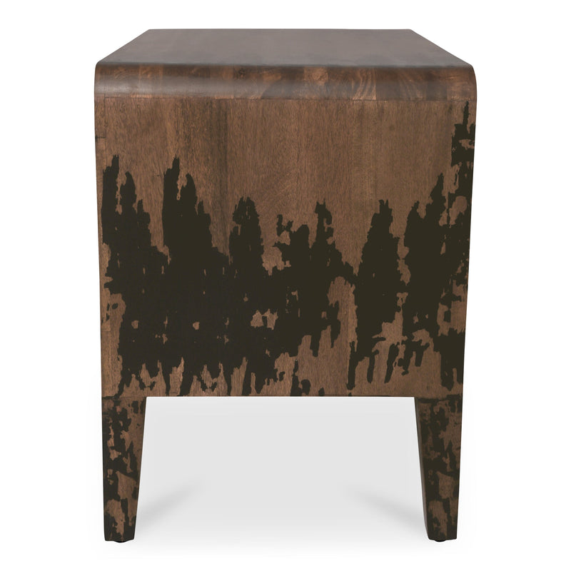 media image for Iris Nightstand Distressed Moes Home Collection Mhc Pp 1022 02 3 292
