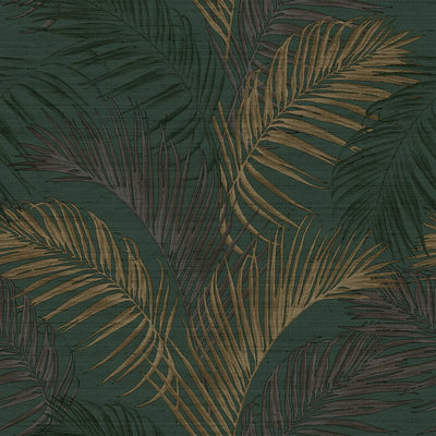 product image of Synergy Felce Tonale Wallpaper in Dark Green 580