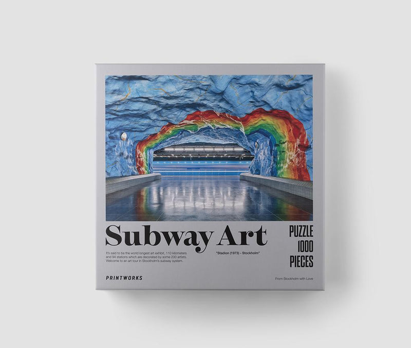 media image for puzzle subway art rainbow 1 258