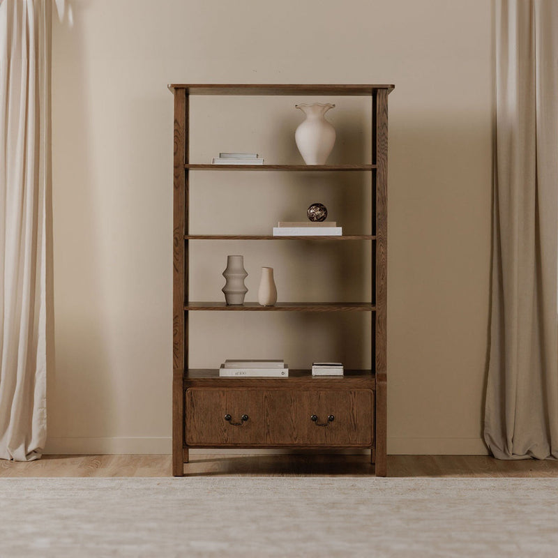 media image for Caroline Bookcase Moes Home Collection Mhc Qo 1017 03 6 25