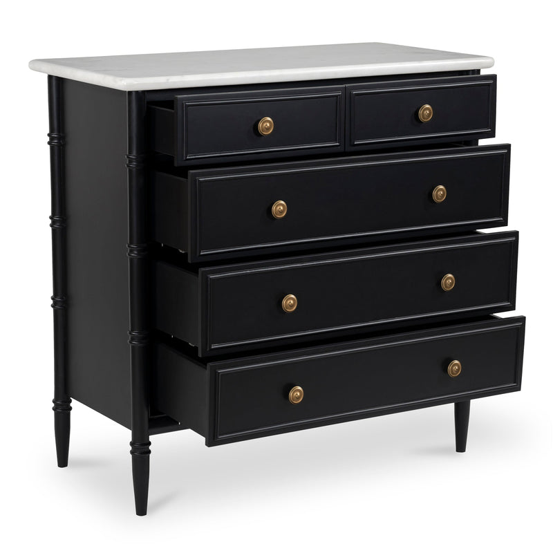 media image for Eleanor 5 Drawer Chest Moes Home Collection Mhc Rp 1060 02 4 216