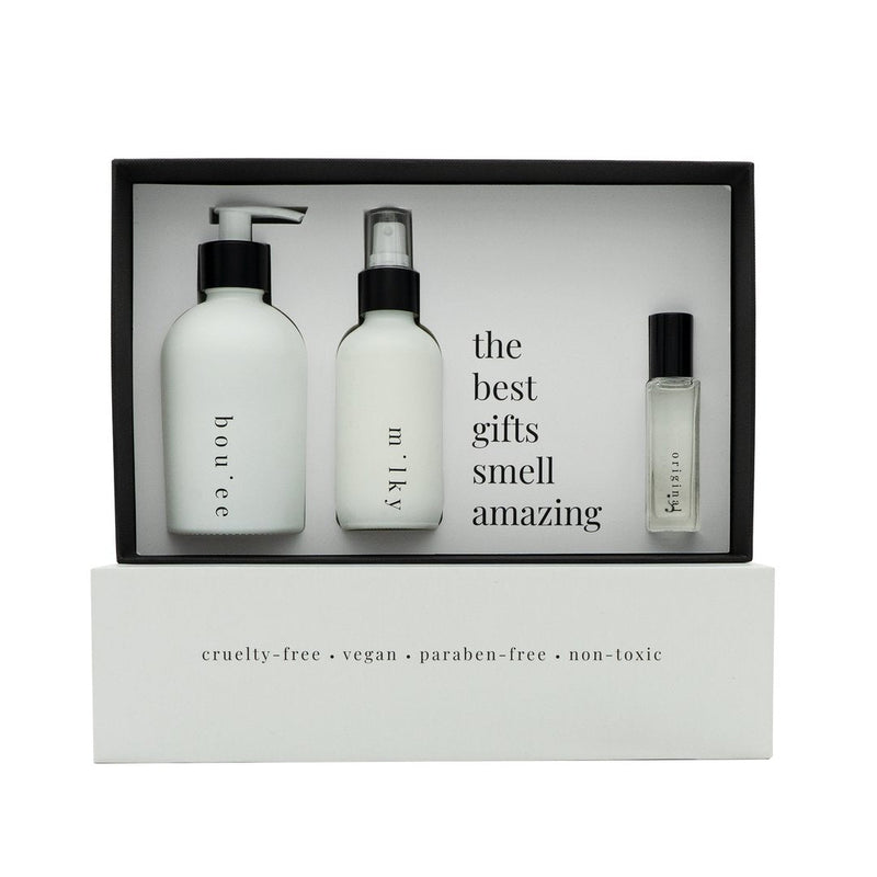 media image for the layering gift set in various scents by riddle oil 2 214