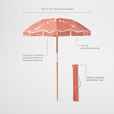 product image for Beach Umbrella Baciato Del Sole 75