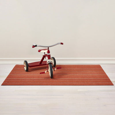 product image for Skinny Stripe Orange Shag Chilewich Chw 200134 010 3 94