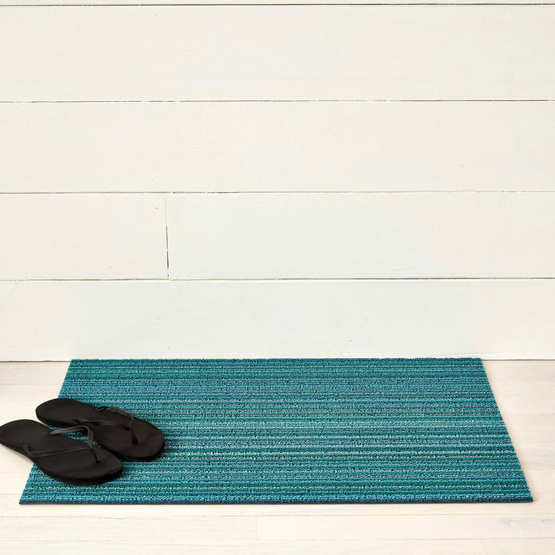 media image for Skinny Stripe Turquoise Shag Chilewich Chw 200134 016 2 232