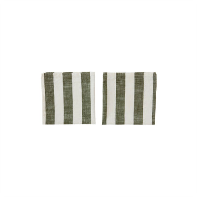 product image of striped napkin pack of 2 olive oyoy l300310 1 550