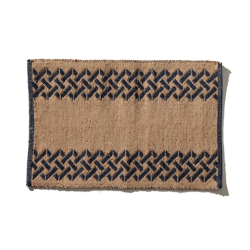 media image for Tile Patterned Jute Mat - Sicily 259