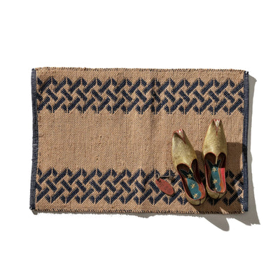 product image of Tile Patterned Jute Mat - Sicily 576